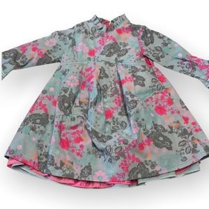 Cakewalk • Floral Ruffle Dress - 74 (12 mos)